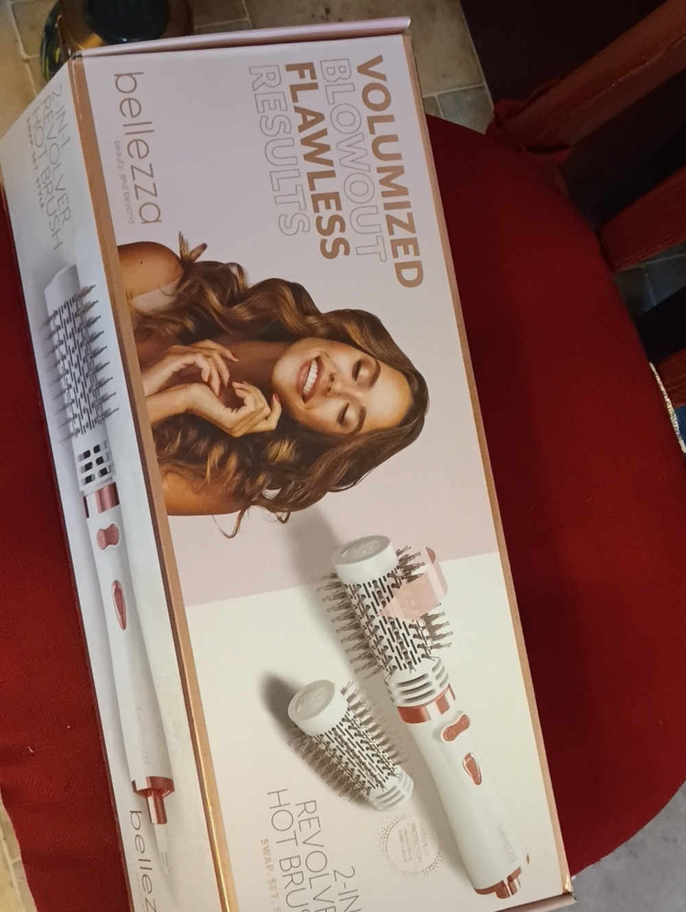 Bellezza 2-in-1 Revolver Hot Brush,  New In Box, Never Used